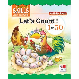 Prachi Grow With Skill Lets Count - 1 To 50