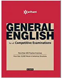 Arihant General English for All Competitive Examinations