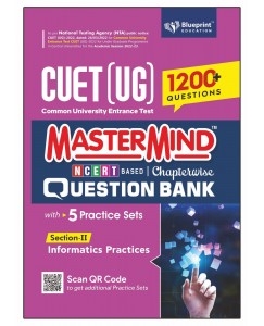 Master Mind CUET (UG) 2022 Chapterwise Question Bank for Informatics Practices (Section -II)