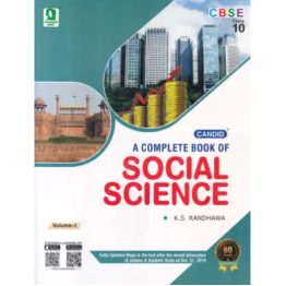 Candid A Complete Book Of Social Science (Vol-I) For Class - 10