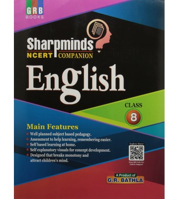 Sharpminds NCERT Companion English - 8