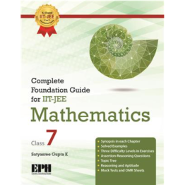 S chand Complete Foundation Guide for IIT-JEE Mathematics Class-7