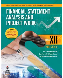 S Chand Financial Statement Analysis and Project Work Class XII