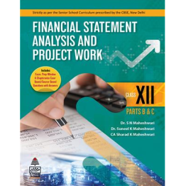S Chand Financial Statement Analysis and Project Work Class XII
