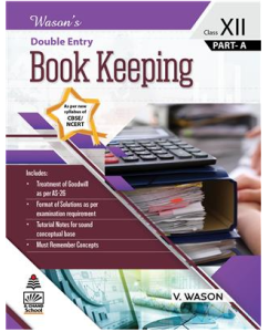 S Chand  Wason's Double Entry Book Keeping Class XII Part A