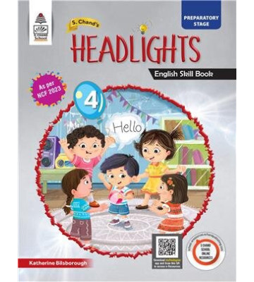 S Chand's Headlights Class 4 English Skill Book