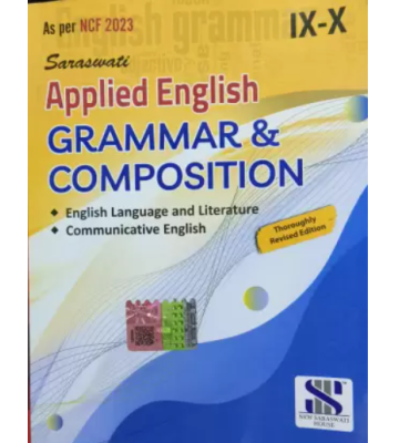 New Saraswati Applied English Grammar & Composition Class 9&10 Combined (2024 edition)