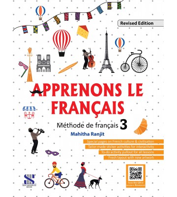 New Saraswati Apprenons Le Francais French Textbook - 3 