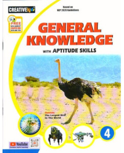 Cordova Creativekids General Knowledge With Aptitude Skills Class-4