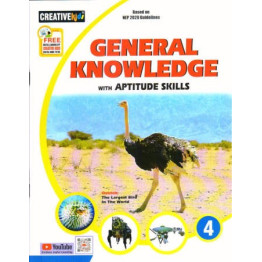 Cordova Creativekids General Knowledge With Aptitude Skills Class-4