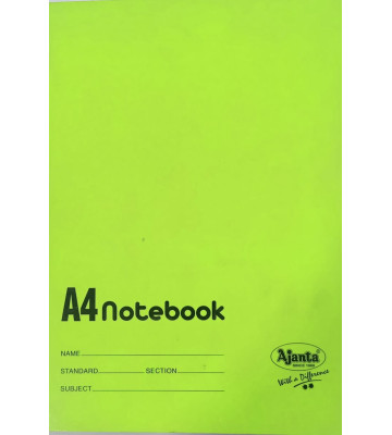 Ajanta Gold A4 Long Notebook (140Pages)