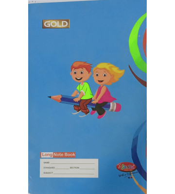 Ajanta Gold A4 Long Notebook (192Pages)