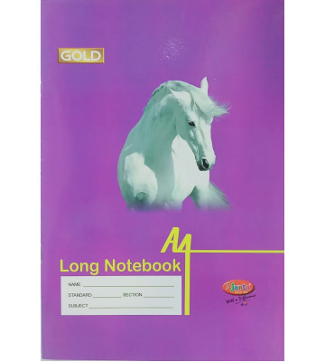 Ajanta Gold A4 Long Notebook (200Pages)