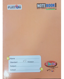 Ajanta Gold A4 Long Notebook (120Pages)