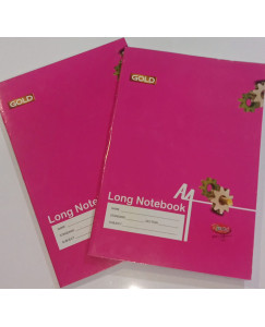 Ajanta Gold A4 Long Notebook (212 Pages)