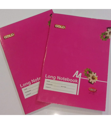 Ajanta Gold A4 Long Notebook (212 Pages)