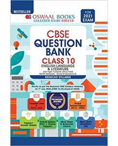 Question Bank English Learning & Literature - 10