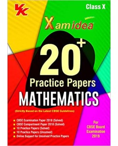 Xam Idea 20 Plus CBSE Sample Papers Mathematics Class 10 for 2019 Exam