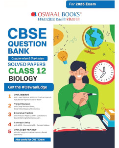 Oswaal Question Bank Biology Class-12