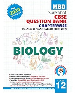 MBD Sure Shot CBSE Class 12 Biology Chapterwise Question Bank