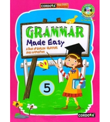 Cordova Grammar Made Easy A Book of English Grammar And Composition Class-5