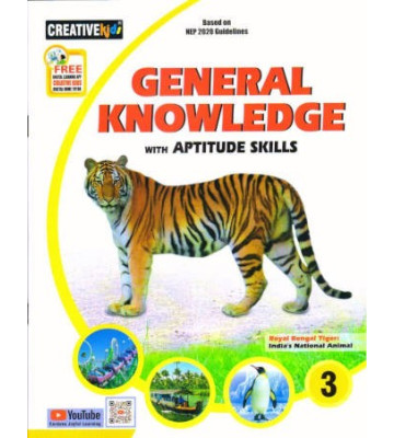 Cordova Creativekids General Knowledge With Aptitude Skills Class-3