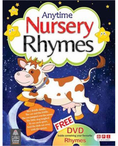Anytime Nursery Rhymes With Dvd (Blue) 